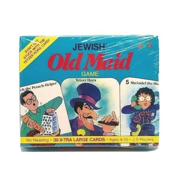 LOT of 2 Jewish Educational Games Old Maid Schmear - Picture 2 of 8